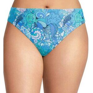 Women's NWT Nicole Miller Plus Size Mid Rise Bikini Bottoms Size 3X‎